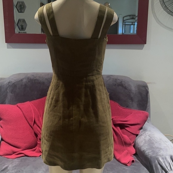 NICHOLAS Button Front Double Strap Sleeveless Dress - Picture 9 of 10